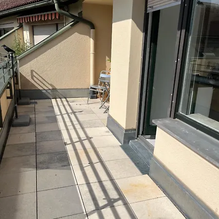 Sunny With 2 Bedrooms, Wifi, Terrace, Close To And Messe Apartment Augsburg